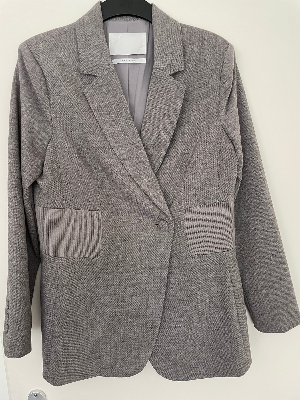 Nieuw zonder prijsk jasje van Yaya mulch Brown melange 38, Maat 38/40 (M), Bruin, Nieuw, Ophalen of Verzenden