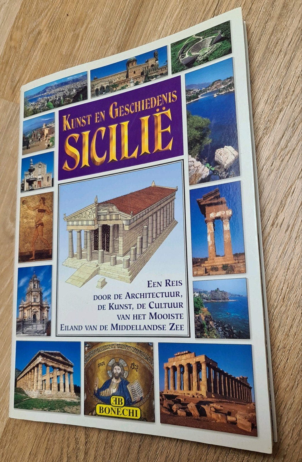 Kunst en Geschiedenis Sicilië, Verzenden, Europa, Reisgids of -boek, Overige merken
