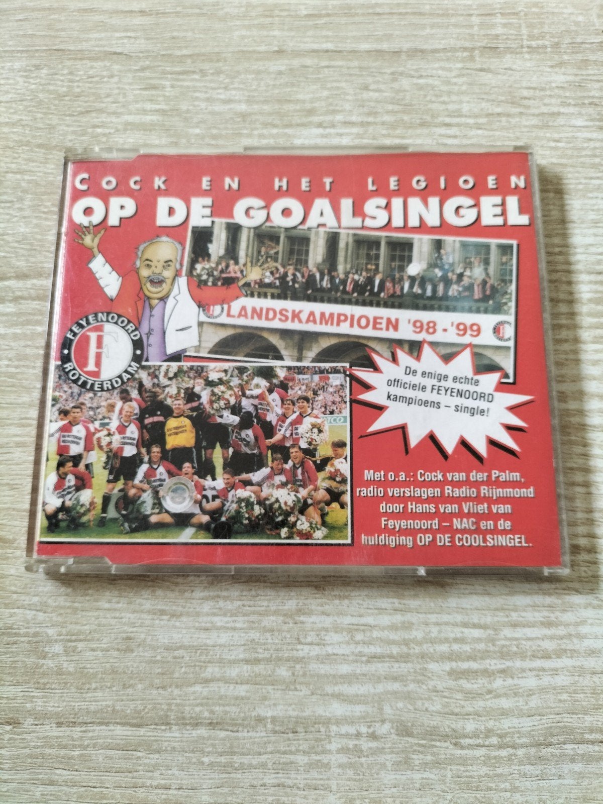Cock van der Palm - op de goalsingel, Ophalen of Verzenden, Nederlandstalig