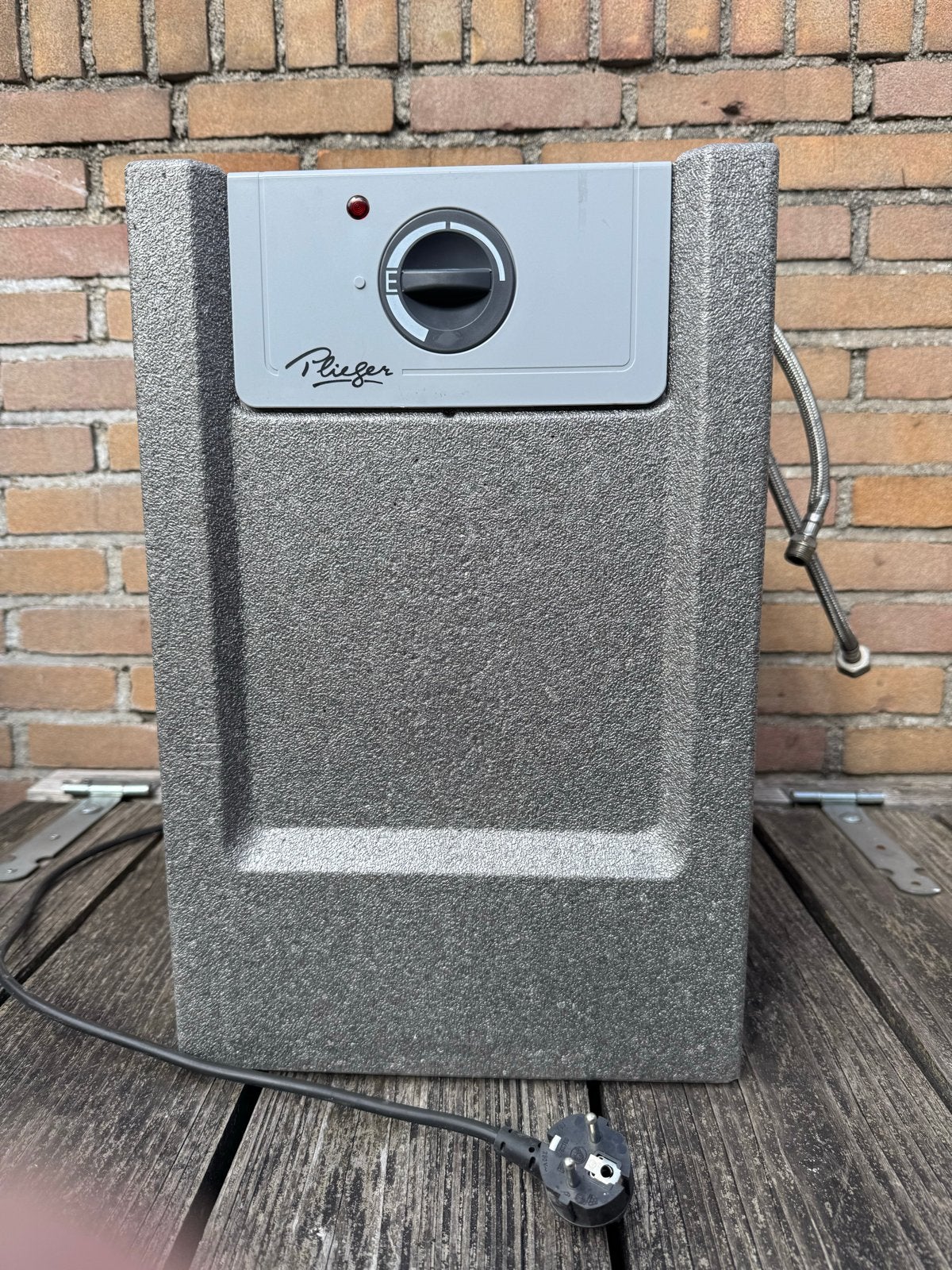 Plieger 15 liter boiler, Ophalen, Gebruikt, Aardgas, Boiler