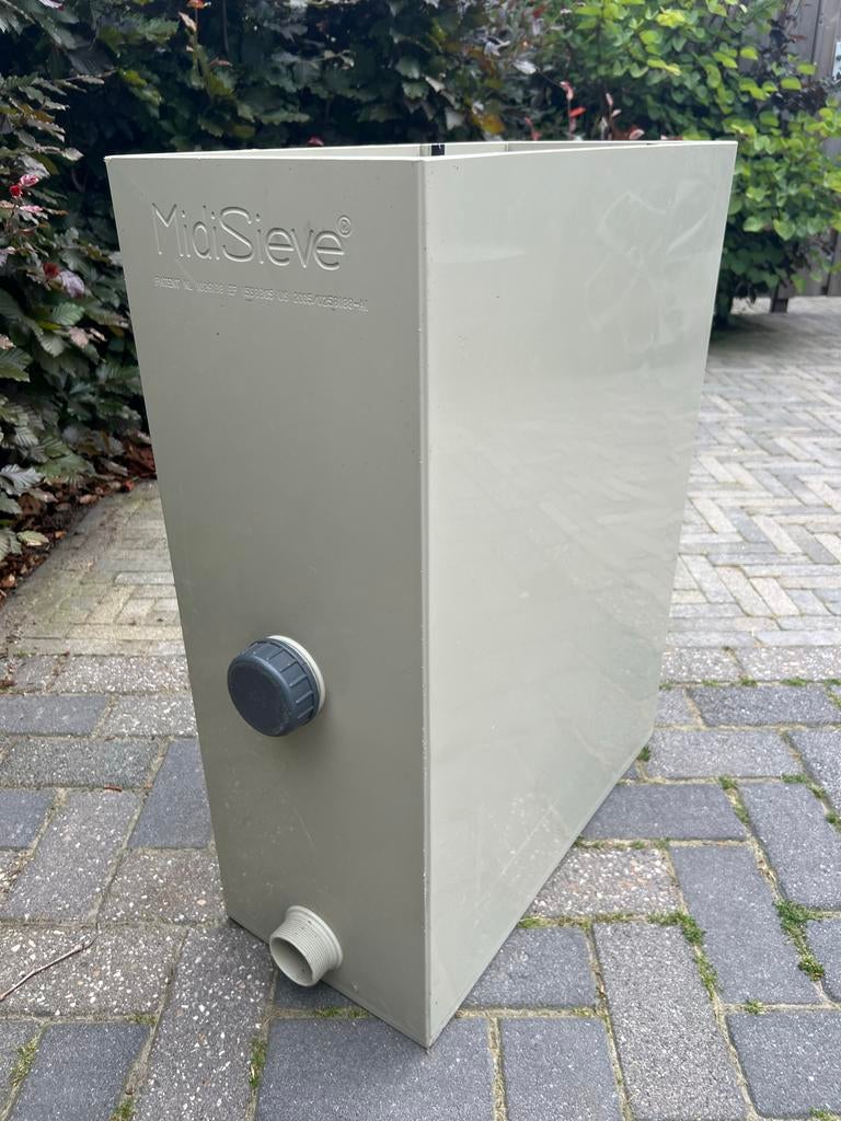 Midisieve Voorfilter met deksel - Vijverfilter, Tuin en Terras, Vijver-toebehoren, Ophalen, Zo goed als nieuw, Vijverfilter