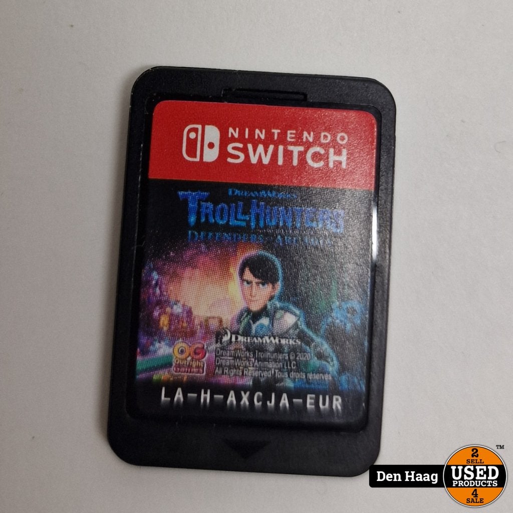 Nintendo Switch | Trollhunters Defenders of Arcadia, Nintendo, Gebruikt, Support@nintendo.com, 11-1 Hokotate-cho, Kamitoba, Minami-ku
Kyoto 601-8501
Japan