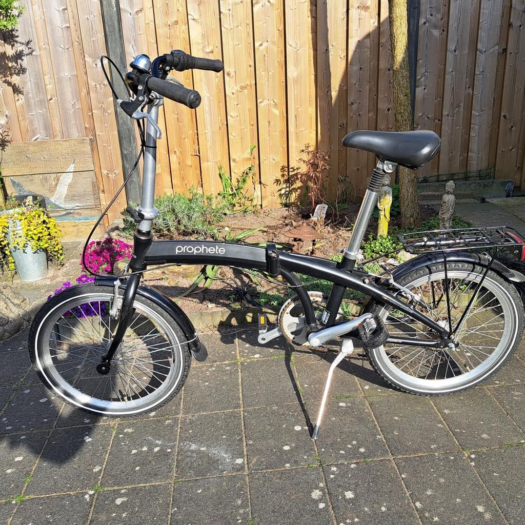 Nette Prophete vouwfiets met 7 versnellingen, Ophalen