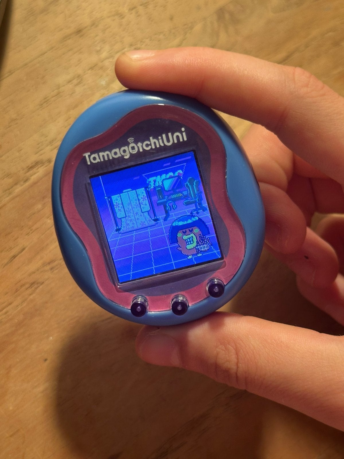 Tamagotchi Uni blauw, Ophalen, Nieuw