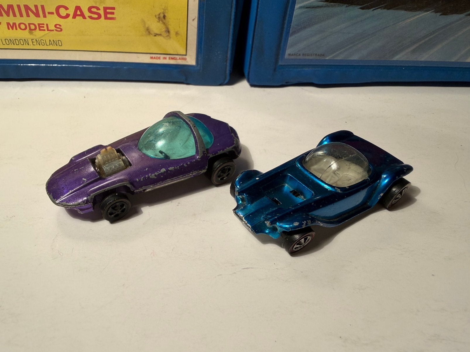 Vintage Hotwheels Redline Hotrod Silhouette & Beatnik Bandit, Ophalen of Verzenden, Gebruikt, Auto