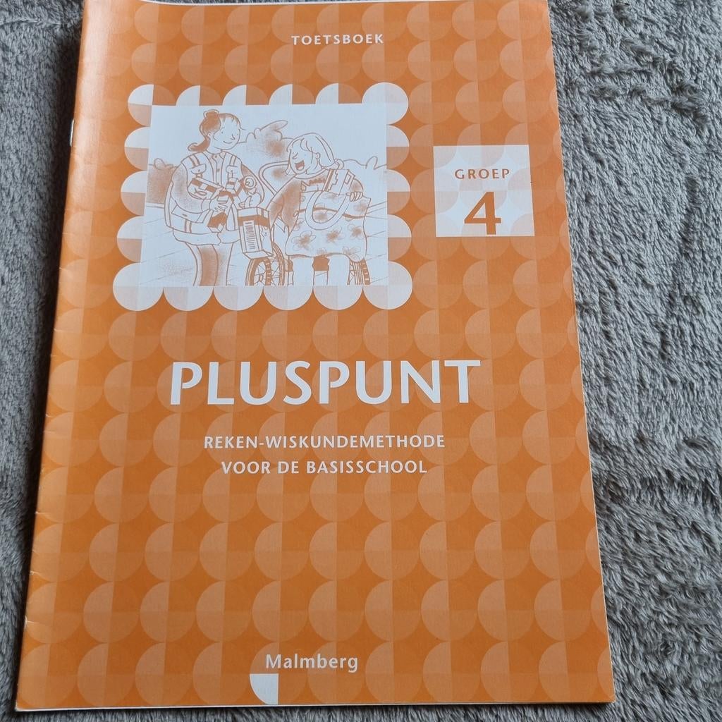 Groep 4 - Pluspunt Toetsboek - Reken-Wiskundemethode, Ophalen of Verzenden, Nieuw