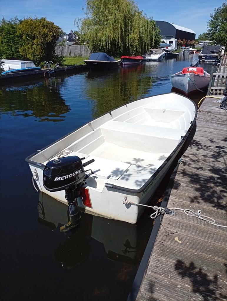 Mooie boot, Watersport en Boten, Vis- en Consoleboten, Ophalen, Topcraft, Buitenboordmotor