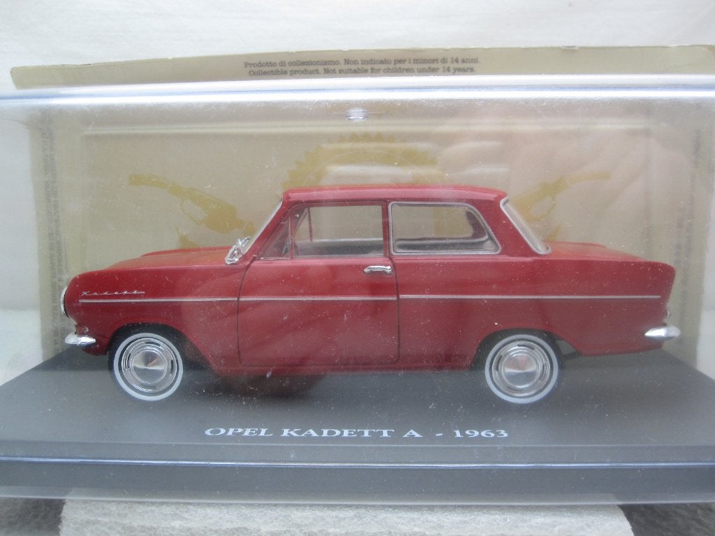 Opel Kadett A sedan 1963 1:24 Atlas, Hobby en Vrije tijd, Modelauto's | 1:24, Ophalen of Verzenden, Nieuw, Auto, Overige merken