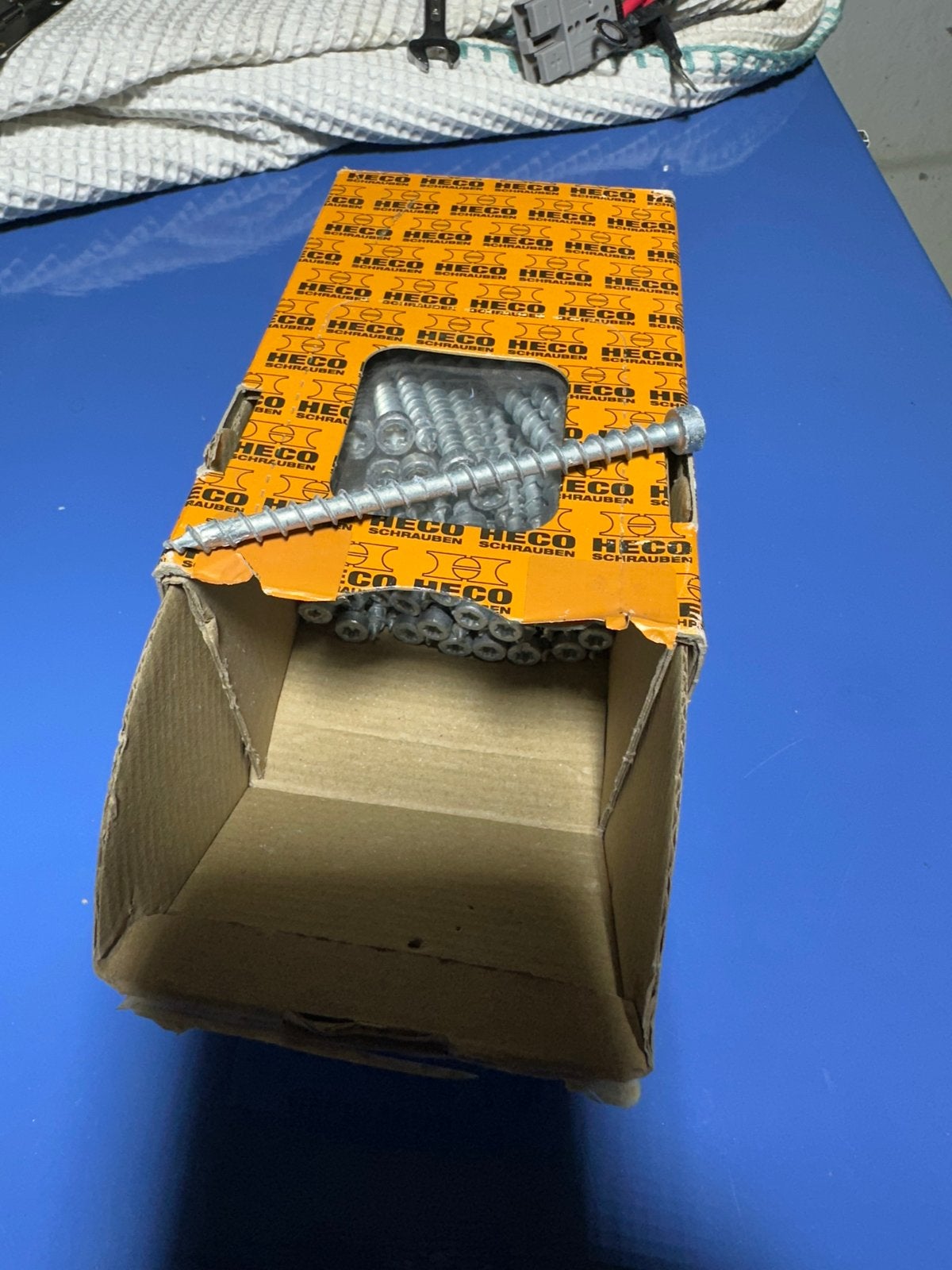 Heco Topix Schroeven 6,5 x 100 mm - 2 volle doosjes, Ophalen of Verzenden, Nieuw, 50 tot 100 mm, Schroeven