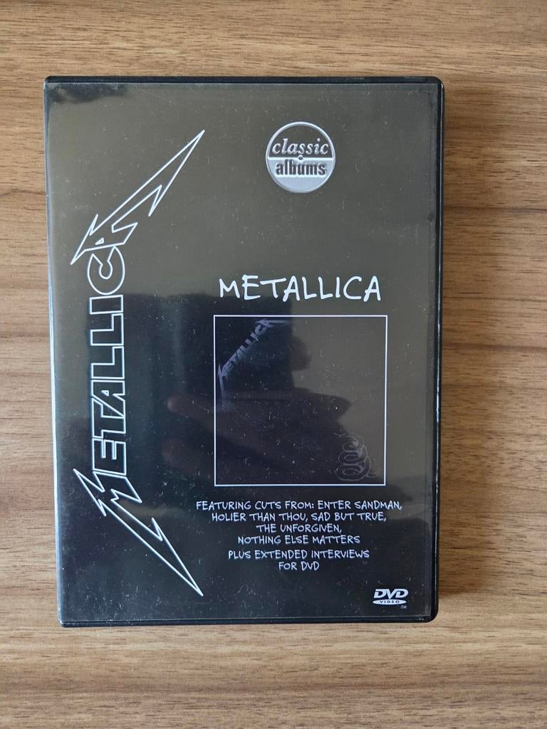 Te koop dvd Metallica - Black Album (making of), Cd's en Dvd's, Alle leeftijden, Ophalen of Verzenden, Zo goed als nieuw, Documentaire