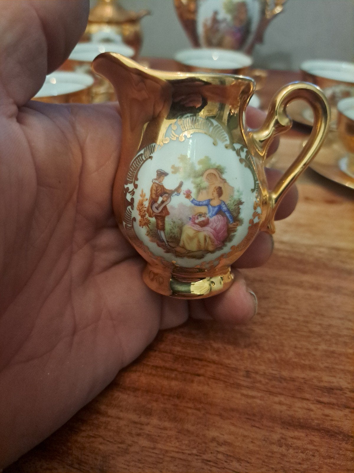 Vintage Bareuther Waldsassen Porseleinen Koffieservies, Ophalen of Verzenden