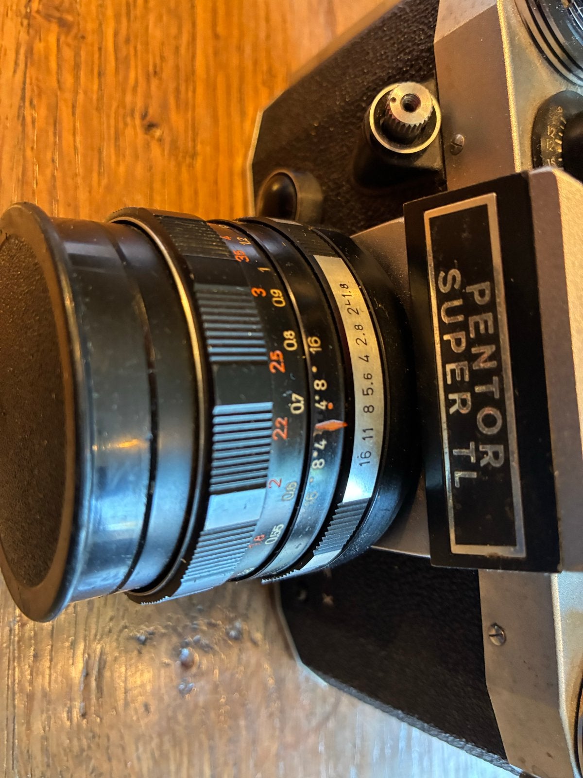 Pentor Super TL Spiegelreflexcamera met lens, Ophalen of Verzenden, Gebruikt, Spiegelreflex, Overige Merken