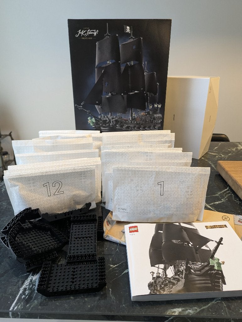 LEGO – Captain Jack Sparrow's Pirate Ship – 10365, Lego, Zo goed als nieuw, Pirates, Ophalen of Verzenden