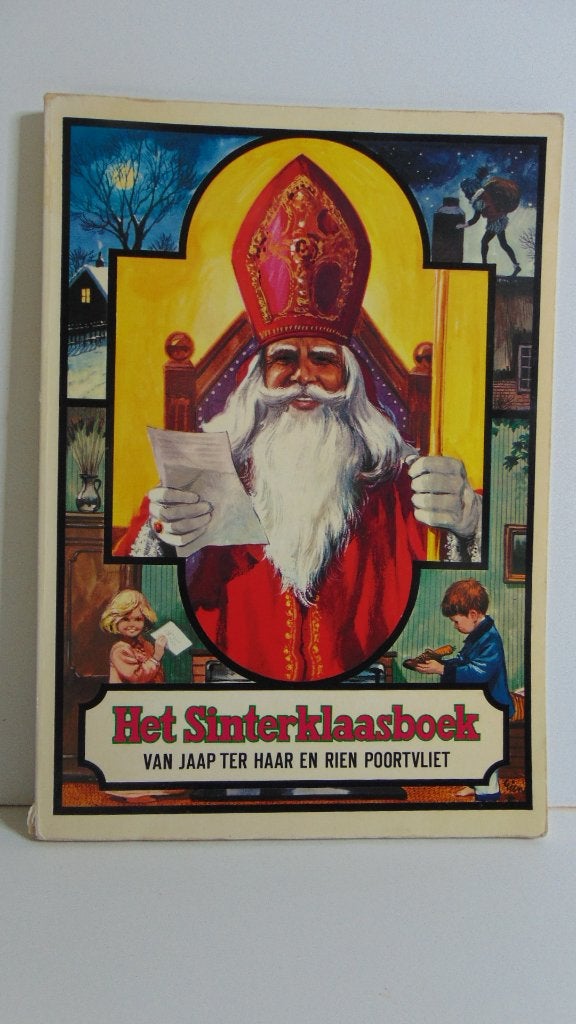 Vintage Sinterklaas omdraaiboek met Kerst Jaap ter Haar, Diversen, Ophalen of Verzenden, Gebruikt