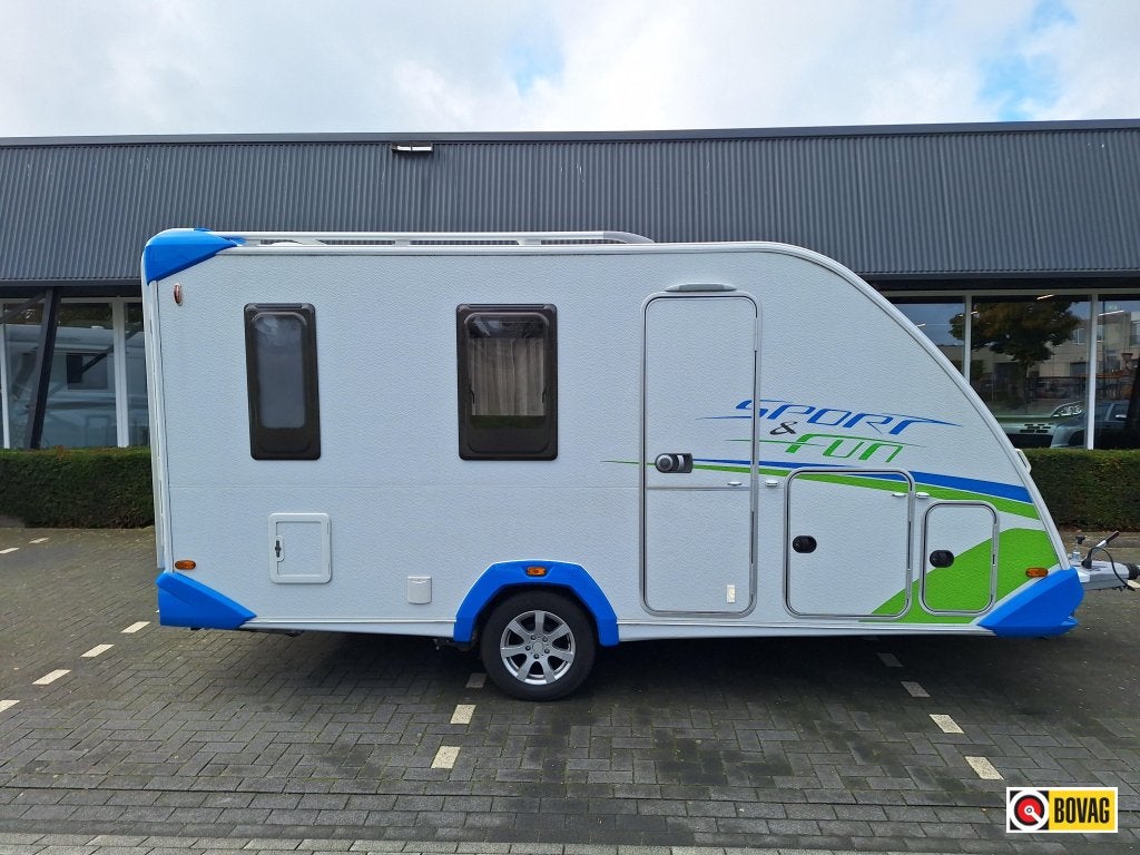 Knaus Sport en Fun 480 QL MOVER EN VOORTENT, Dwarsbed, Bedrijf, Tot en met 3, Serviceluik