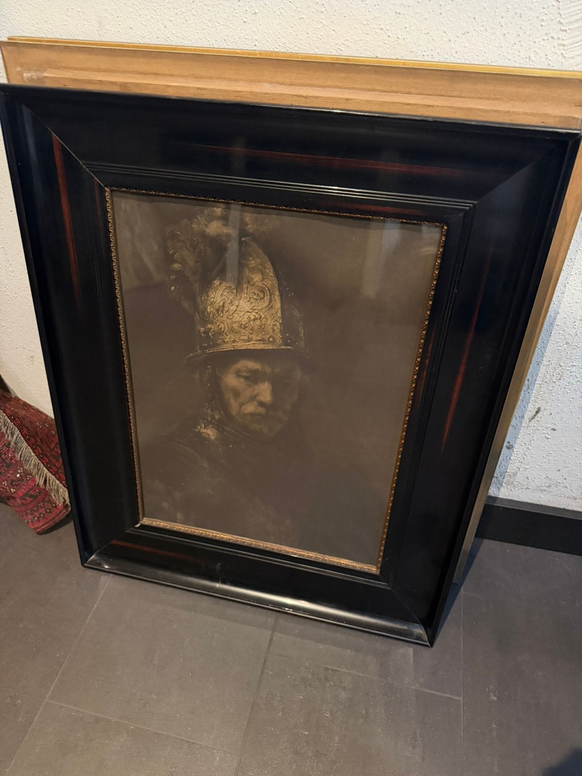 Prachtige 20e eeuws etswerk Rembrandt, Antiek en Kunst, Ophalen of Verzenden