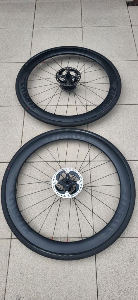 ZIRRUS HG  Carbon Disc Wielset (50mm), Fietsen en Brommers, Fietsonderdelen, Ophalen of Verzenden, Racefiets, Carbon