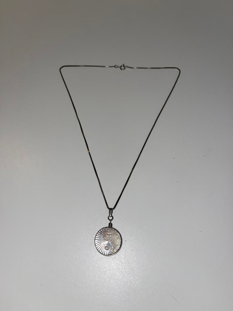 BioStabil 2000 – Zilver (925) – Inclusief ketting, Sieraden, Tassen en Uiterlijk, Kettingen, Zo goed als nieuw, Zilver, Ophalen of Verzenden