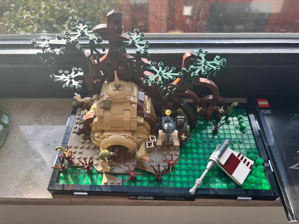 Lego jedi training on dagobah, Ophalen of Verzenden, Zo goed als nieuw, Complete set, Lego