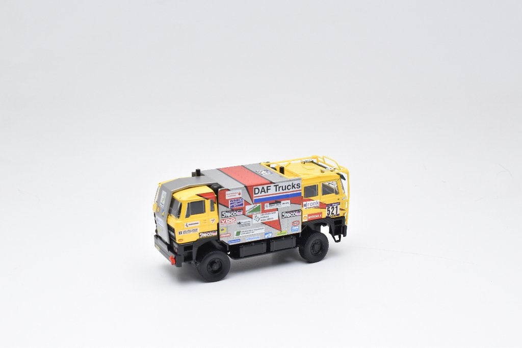 Dakar '84 dubbelekop De Rooy 1:50 Diamondlabel Nieuw in doos, Ophalen of Verzenden, Nieuw, Bus of Vrachtwagen