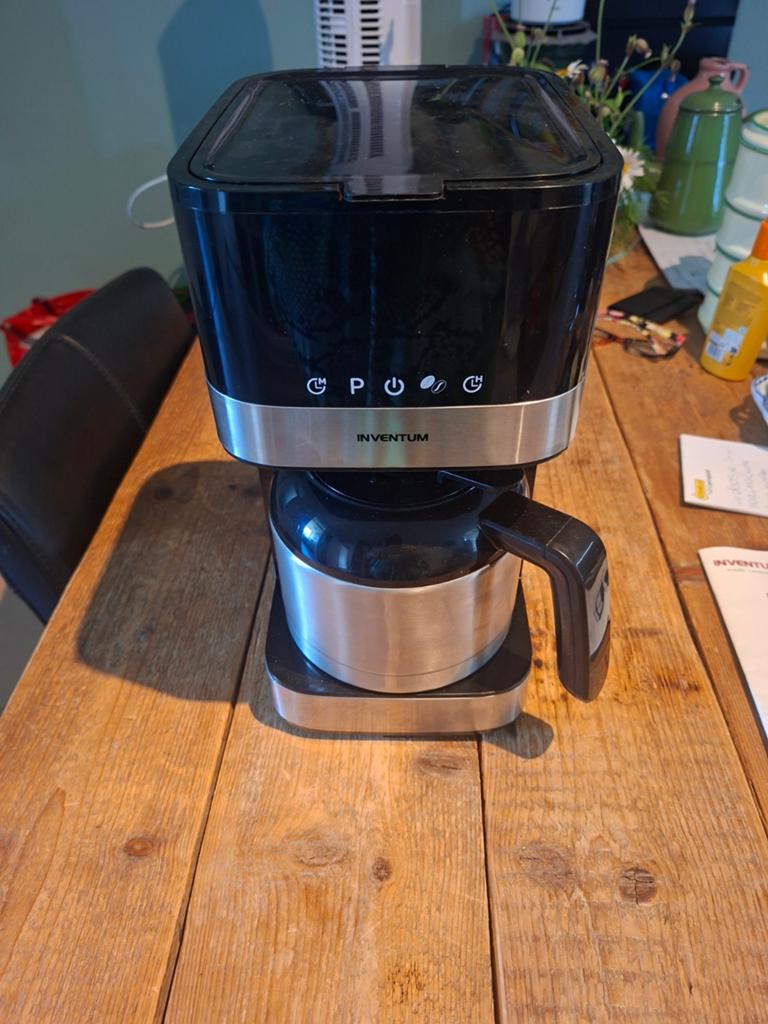 Koffiezetapparaat met thermokan inventum, Ophalen of Verzenden, Koffiemachine