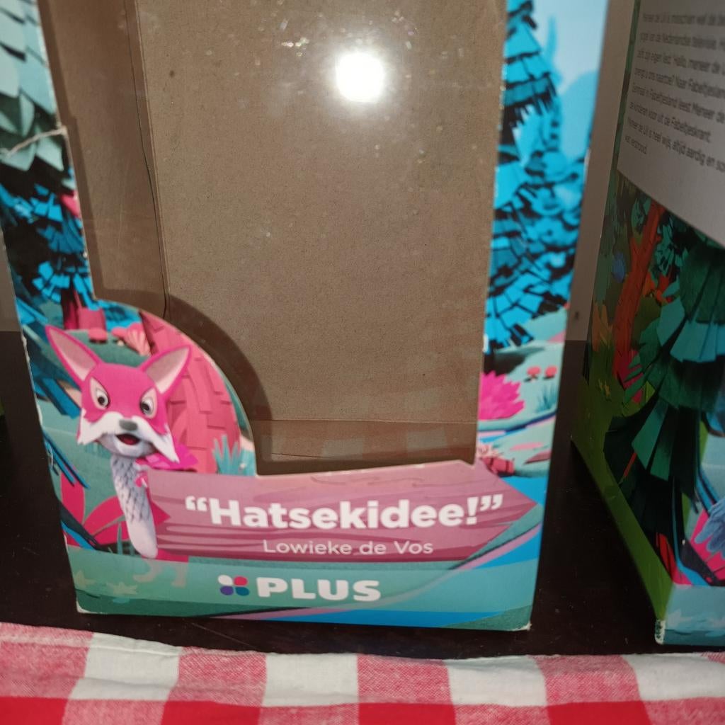 4 Fabeltjeskrant handpoppen - Plus jubileum editie, Plus, Ophalen of Verzenden