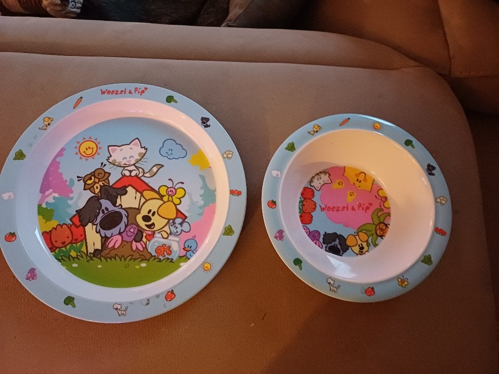 Woezel en pip eetset, Ophalen, Nieuw, Overige typen