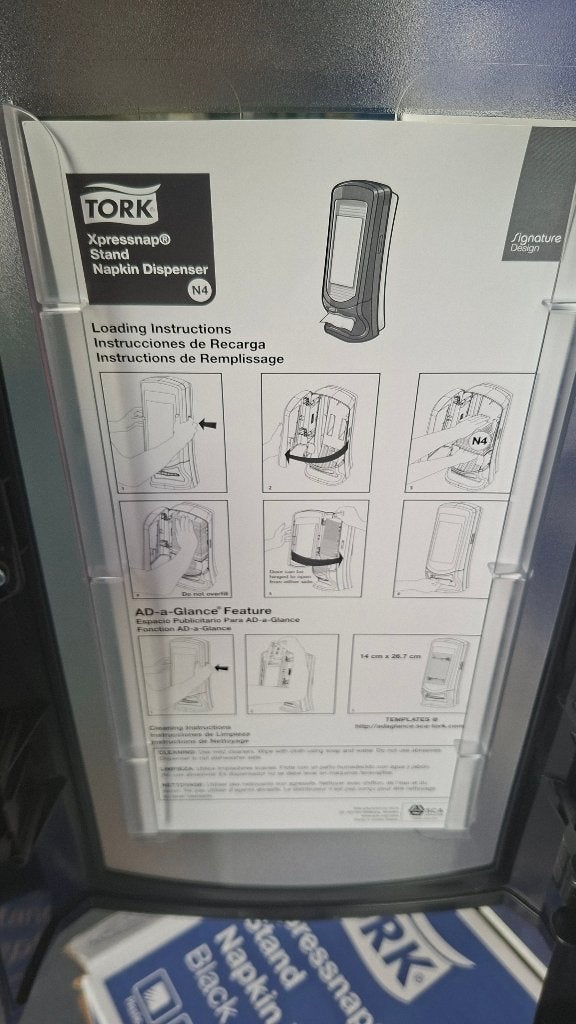 Tork expressnap stand napkin dispenser zwart, ,, Overige typen, Nieuw, Ophalen of Verzenden