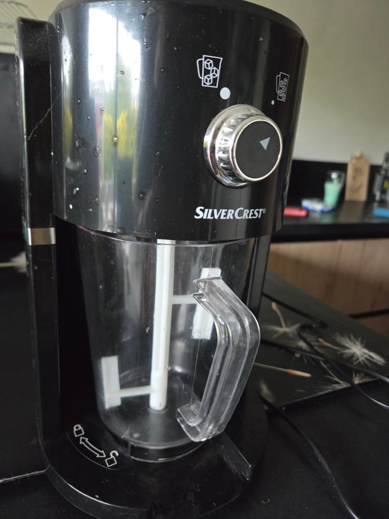 Silvercrest slushimachine, Ophalen
