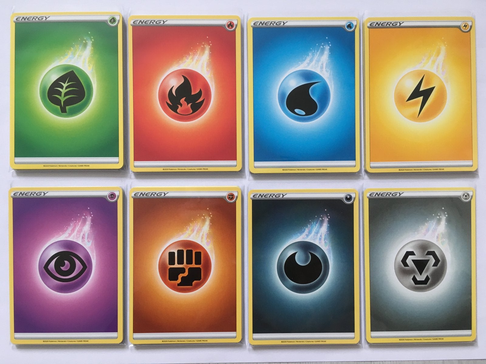 80 Pokemon Energy kaarten Sword & Shield BOOSTERFRIS, Ophalen of Verzenden, Zo goed als nieuw, Meerdere kaarten
