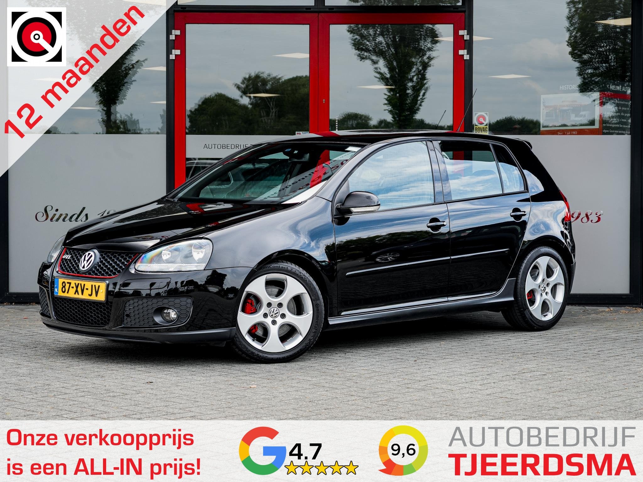 Volkswagen Golf 2.0 TFSI GTI 60 | NL AUTO | 1e Eigenaar | Co, 12 maanden, Stof, Gebruikt, Zwart