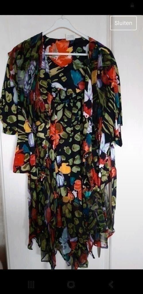 Mooie set van rok met blouse van Easy maat M, Ophalen of Verzenden, Zo goed als nieuw