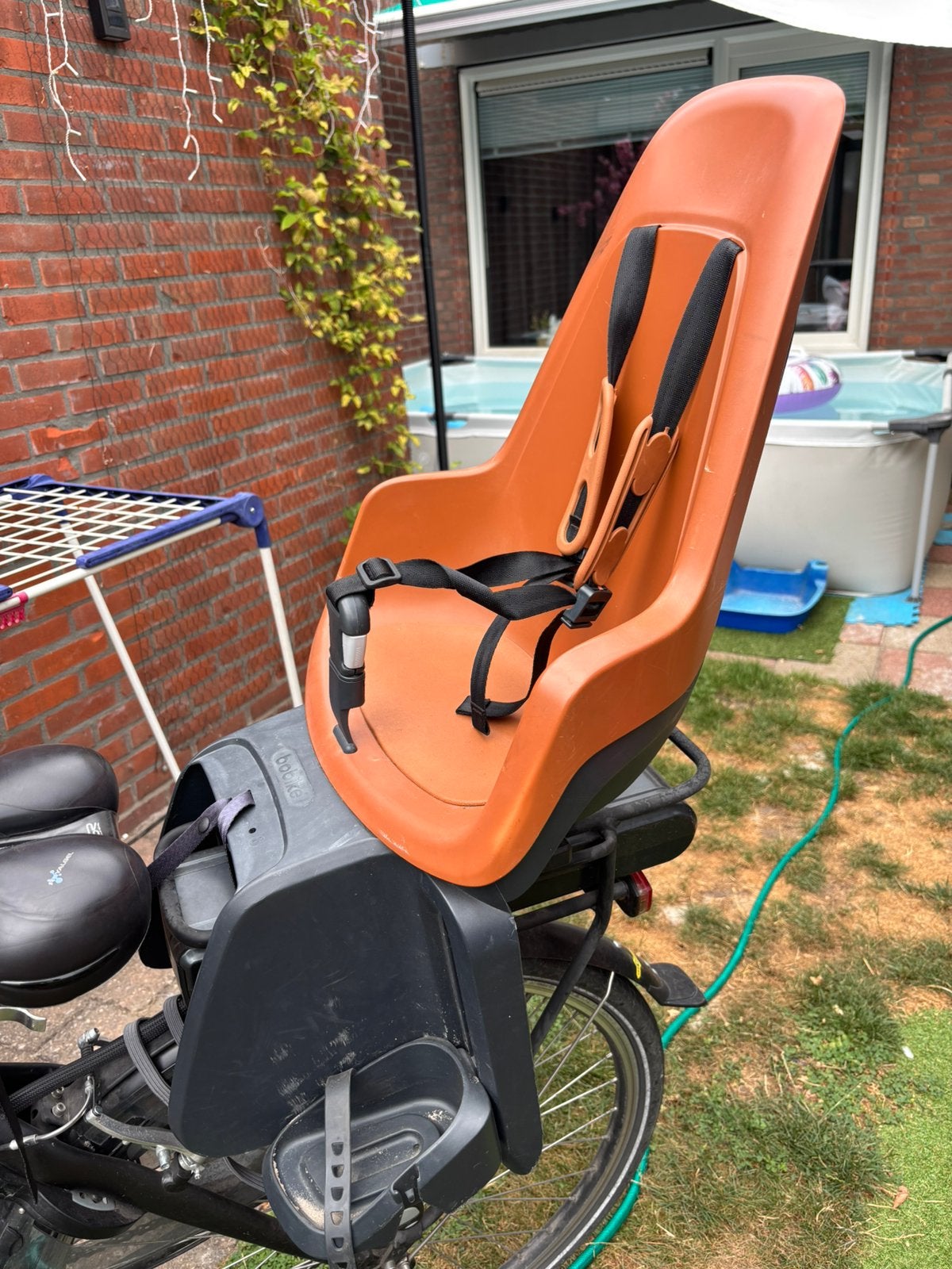 Bobike fietstzitje achterop, Fietsen en Brommers, Ophalen, Zo goed als nieuw