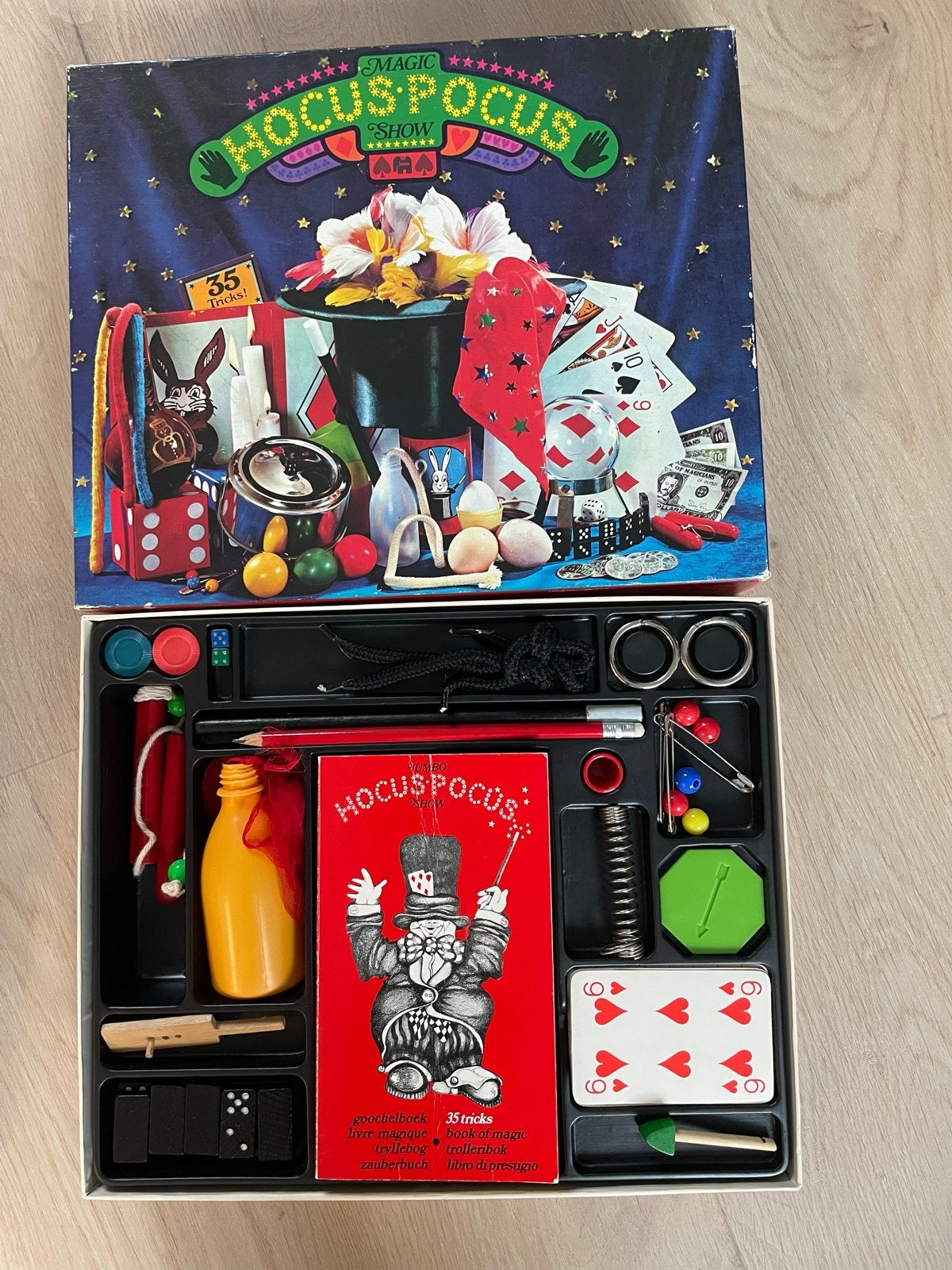 Hocus Pocus Magic Show - Complete Goocheldoos, Ophalen, Gebruikt, Jongen of Meisje