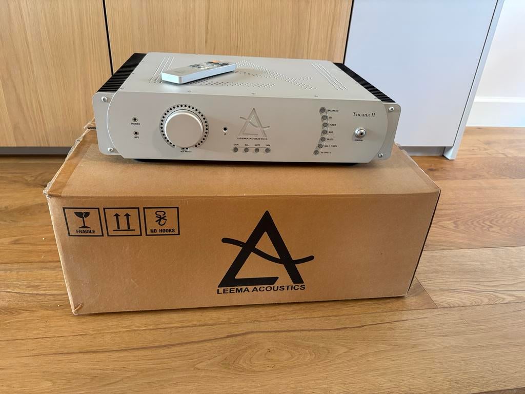 Leema Acoustics Tucana II Geïntegreerde Versterker, Overige merken, Ophalen of Verzenden, Zo goed als nieuw, 120 watt of meer