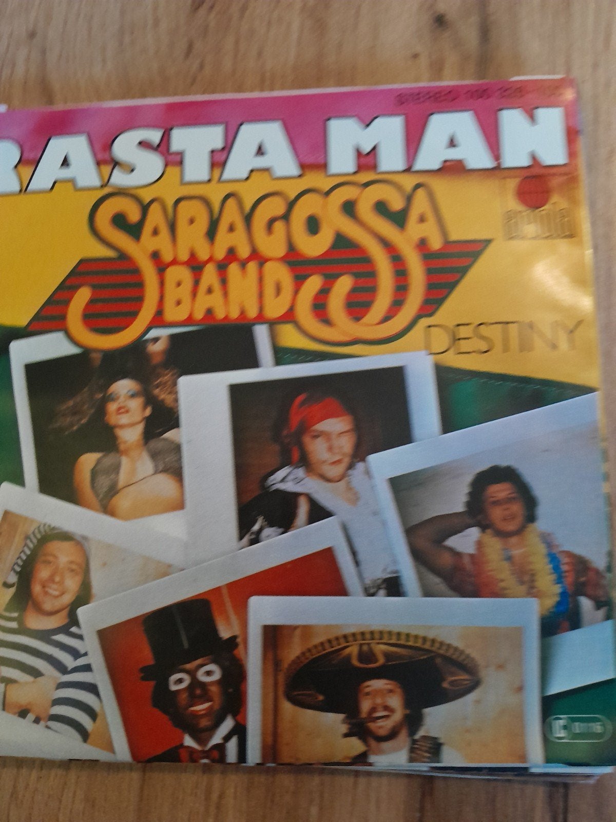 saragossa band 7 inch rasta man, Ophalen of Verzenden, Zo goed als nieuw, Pop