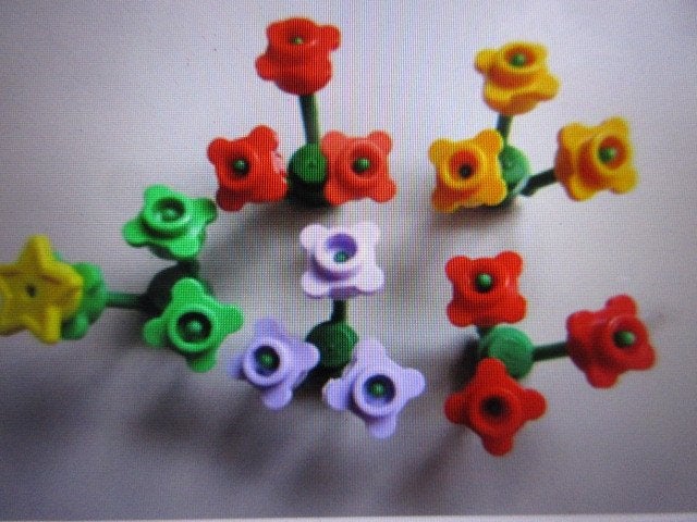 nr. 5025, setje bloemetjes., Lego, Ophalen of Verzenden, Zo goed als nieuw, Compleet