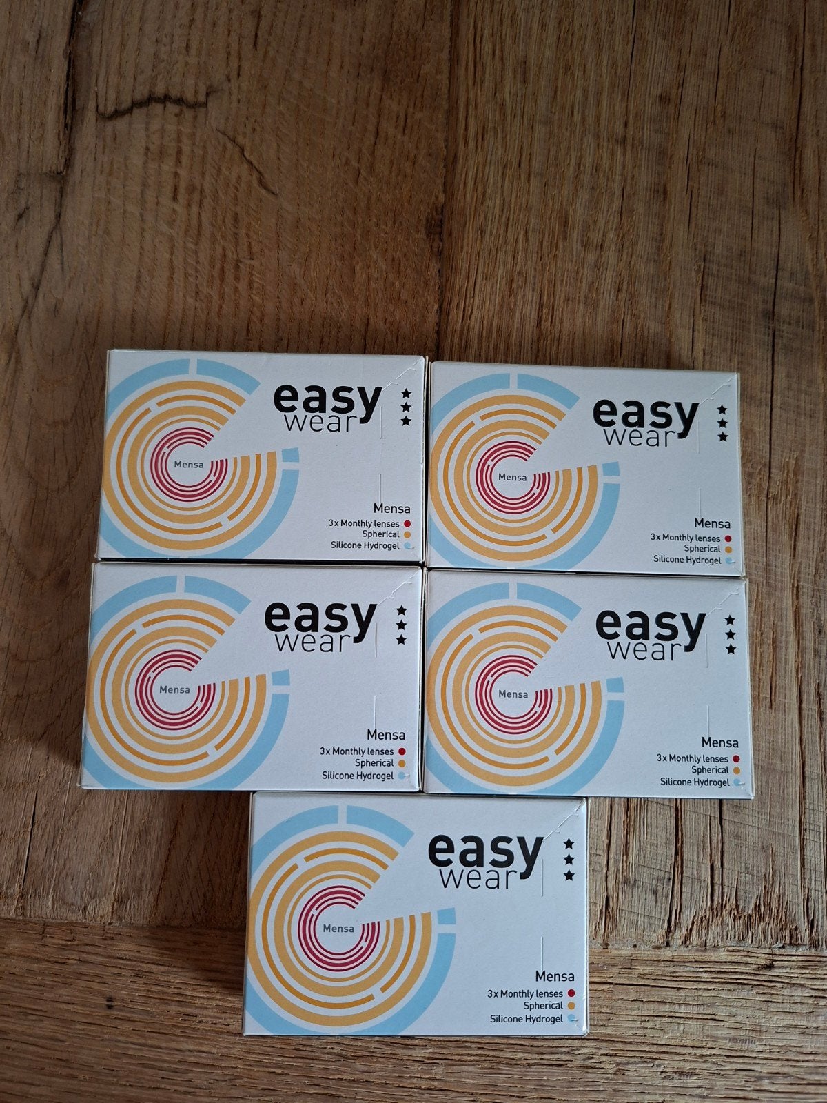 5x Easy Wear Mensa maandlenzen -1.50 (BC 8.3) Hans Anders, Ophalen of Verzenden, Nieuw, Ogen, Overige typen