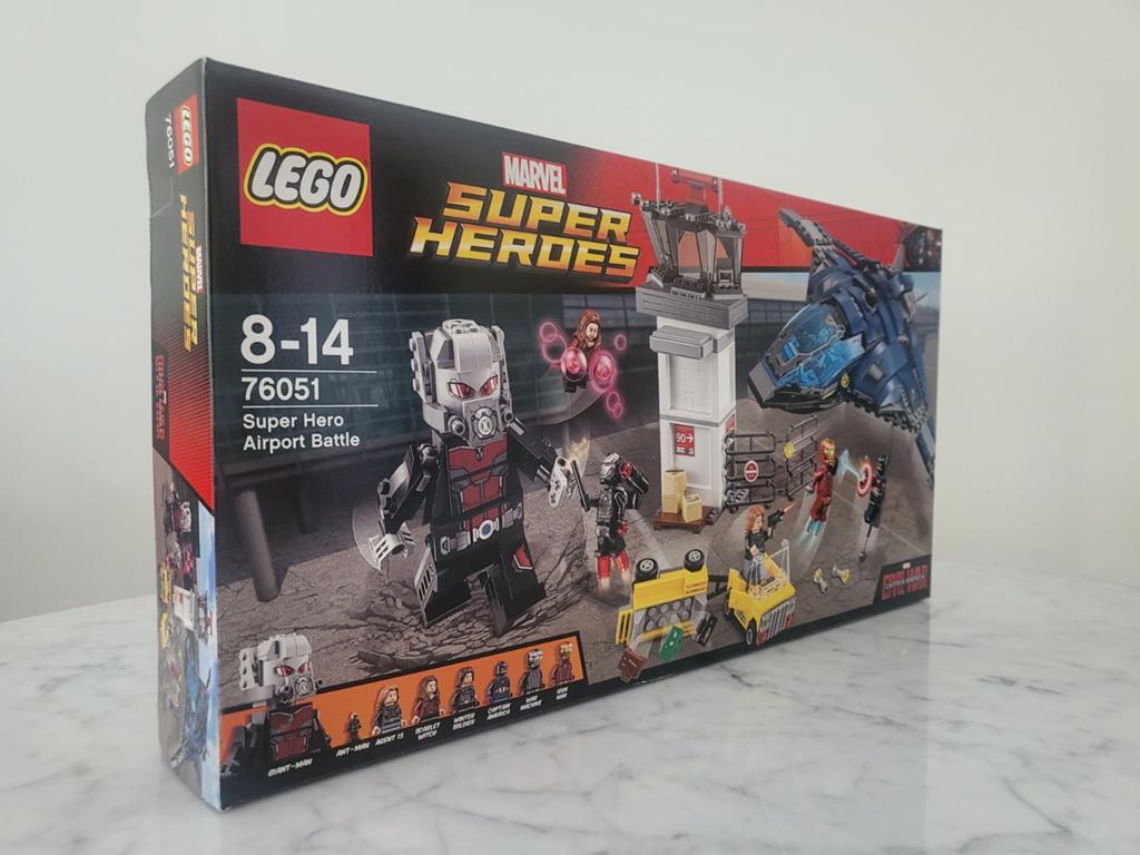 LEGO Super Heroes 76051 Airport Battle - Nieuw in open doos, Marvel, Lego, Ophalen of Verzenden, Zo goed als nieuw