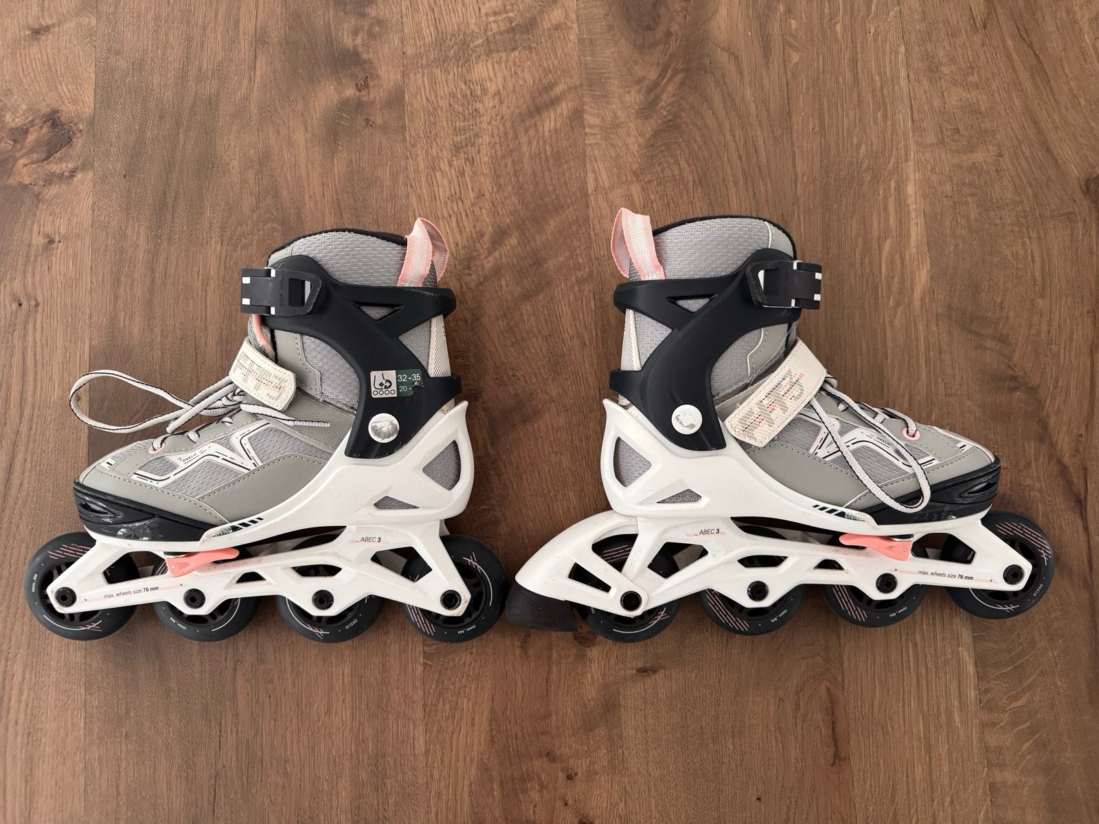 Verstelbare Kinderskates Maat 32-35 - Zo goed als nieuw, Ophalen, Zo goed als nieuw