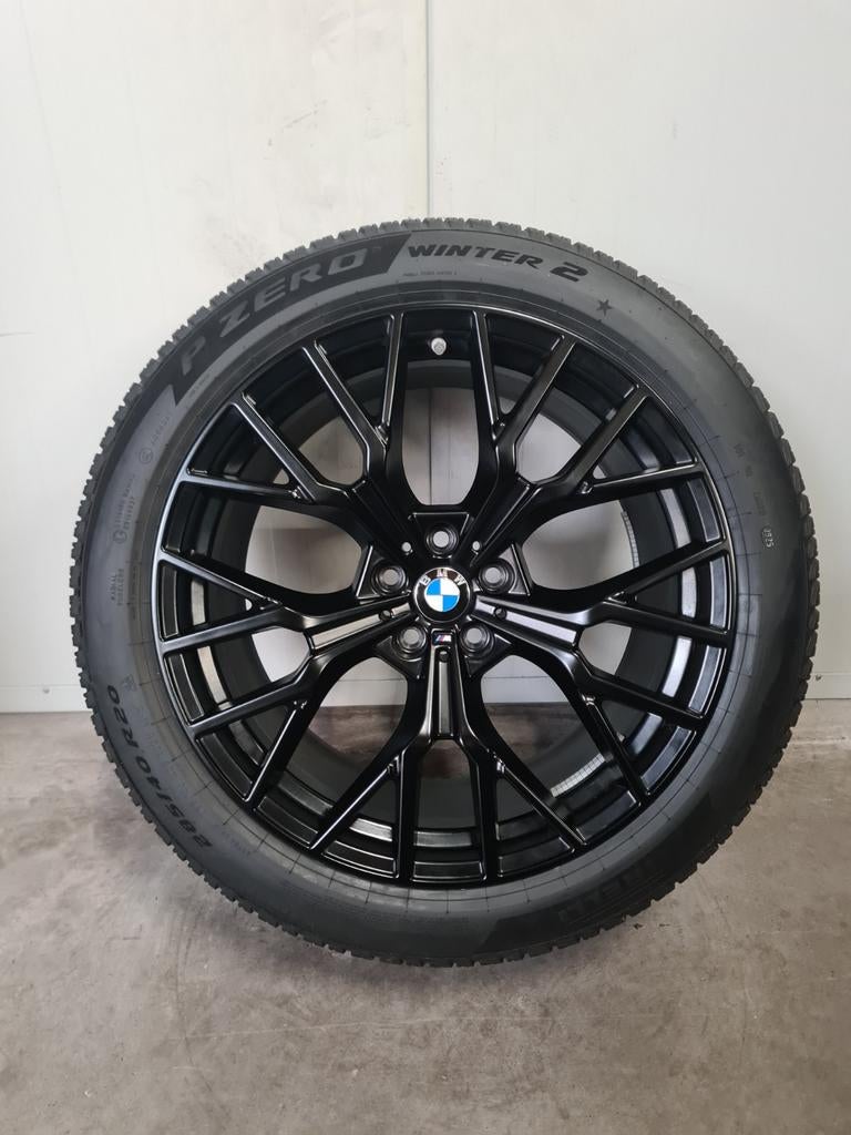 20' BMW X3 G45 7 Serie i7 G70 Styling 911M met winterbanden, 255 mm, Banden en Velgen, Personenwagen, 20 inch