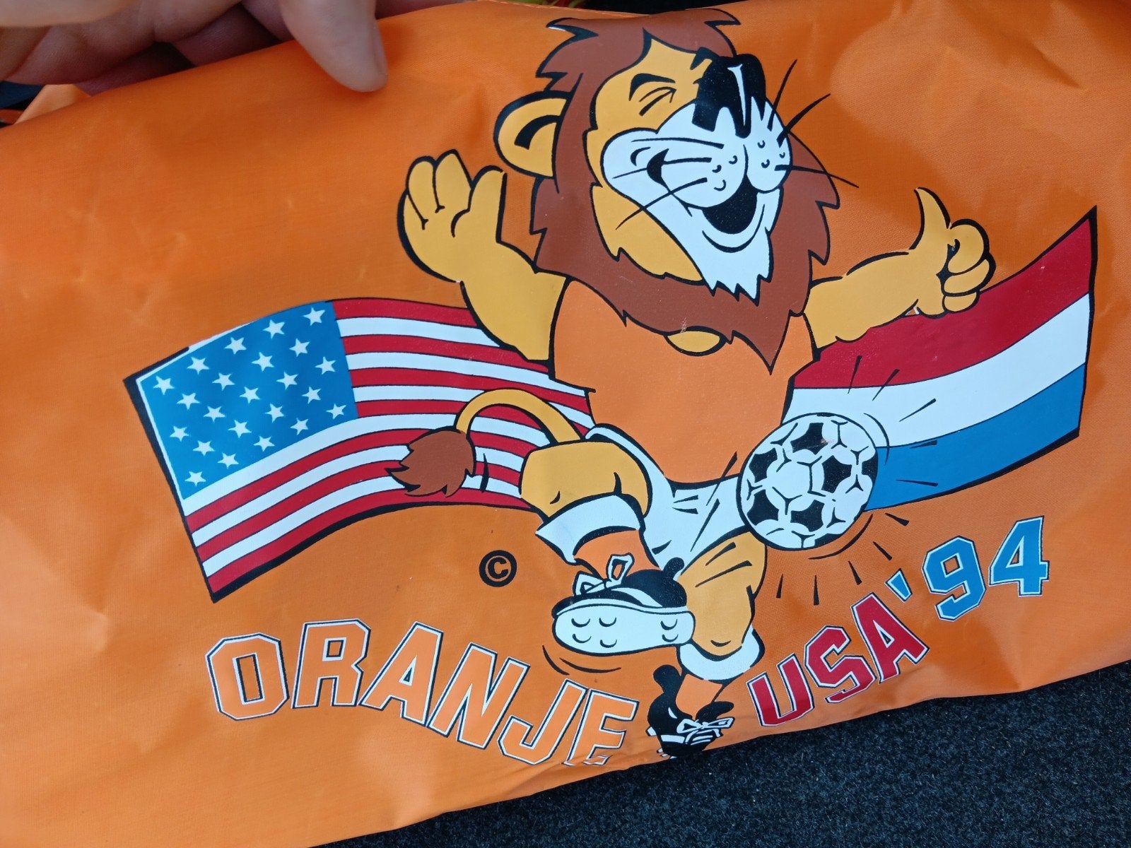Oranje usa 1994 sporttas wk 1994, Sport en Fitness, Maat XL, Ophalen of Verzenden, Zo goed als nieuw, Shirt