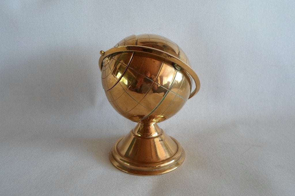 Mid-Century Globe Sigaretten Houder, Ophalen of Verzenden, Gebruikt, Overige typen