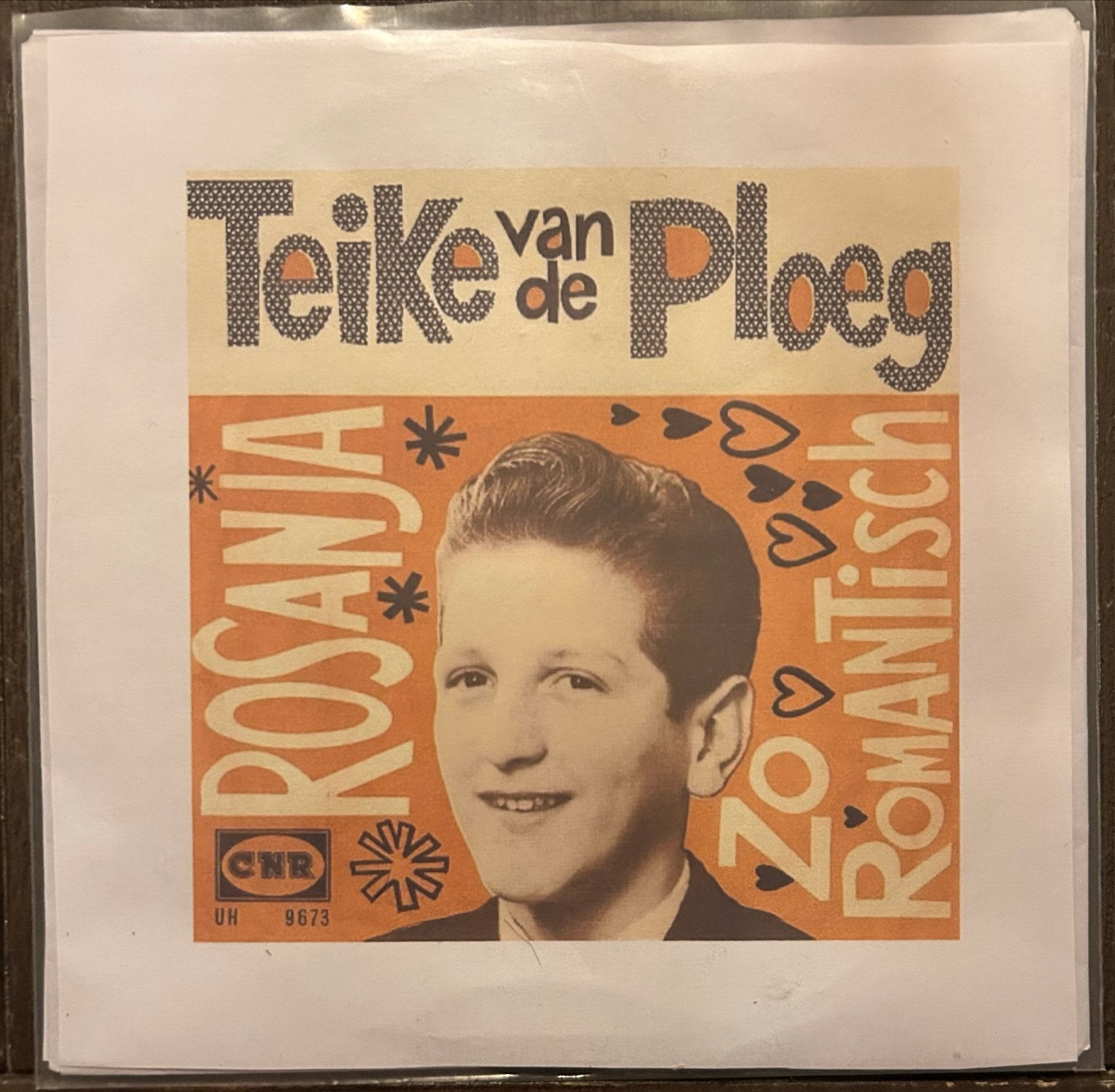 Teike van der Ploeg - Rosanja / Zo Romantisch (7 inch vinyl), Cd's en Dvd's, Gebruikt, 7 inch, EP, Nederlandstalig