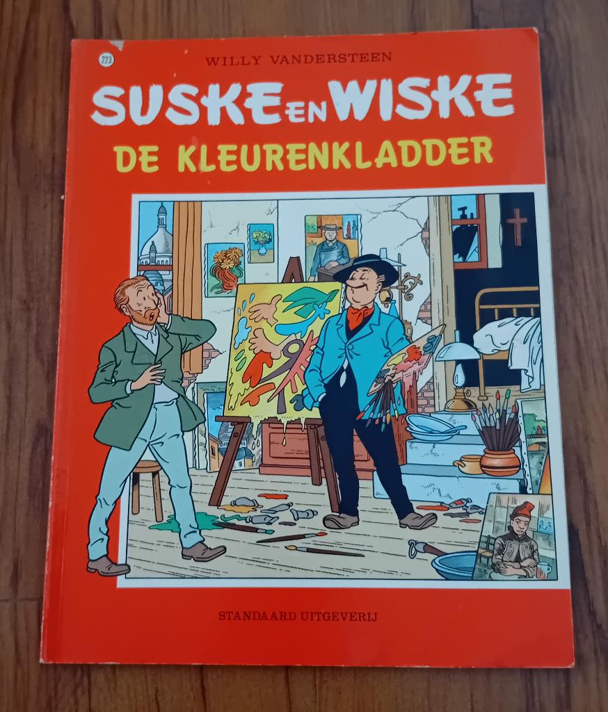 Suske en Wiske De Kleurenkladder, Eén stripboek, Ophalen of Verzenden, Gelezen