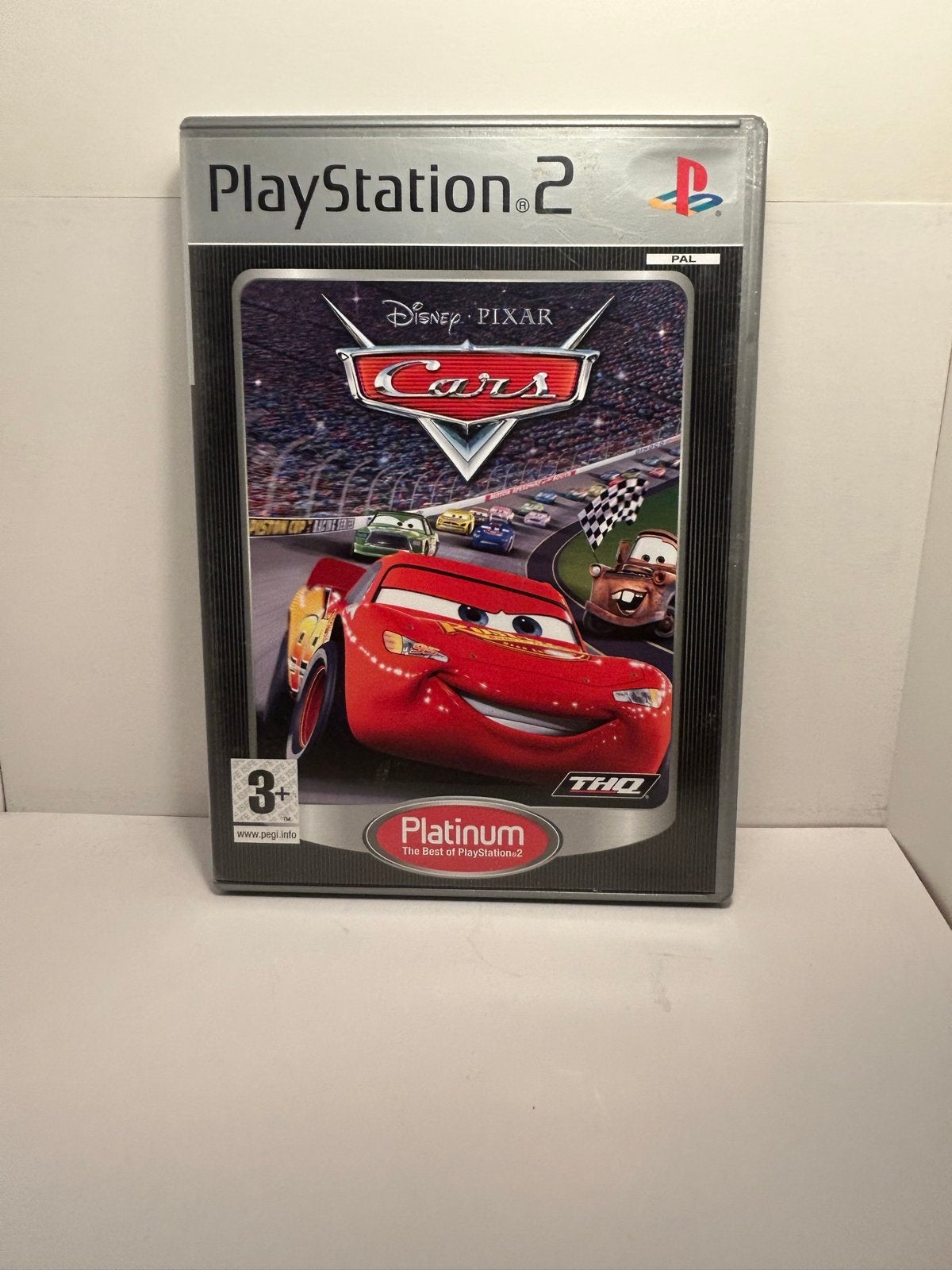 Disney Pixar Cars - PlayStation 2 (PS2) Platinum Editie, Spelcomputers en Games, Games | Sony PlayStation 2, Gebruikt, 1 speler