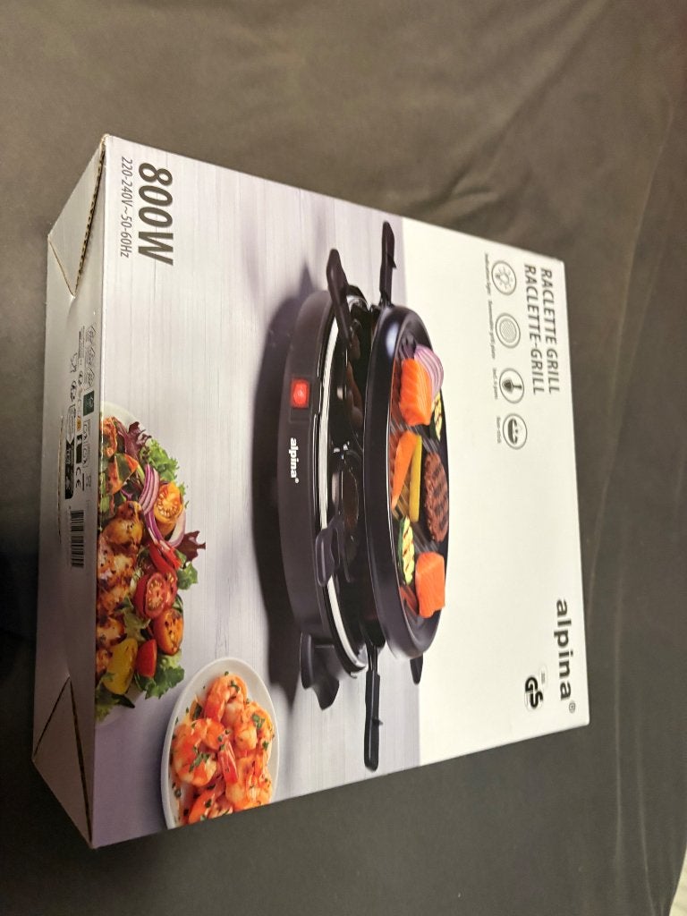 Gourmet plaat voor 6 personen, Witgoed en Apparatuur, Ophalen of Verzenden, Nieuw, 4 t/m 7 personen