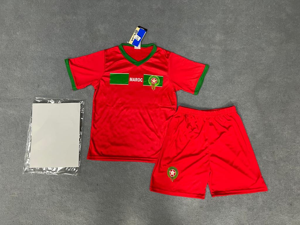 Voetbal tenue marokko, Ophalen of Verzenden, Zo goed als nieuw, Jongen of Meisje
