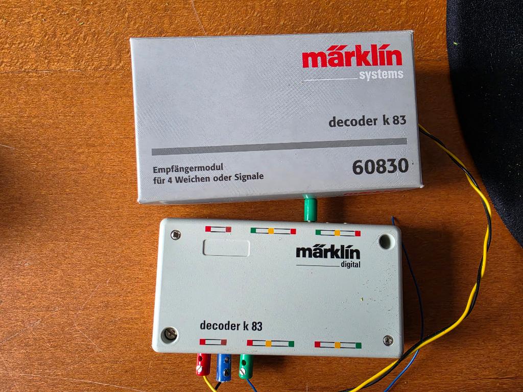 Marklin 6083 Dekoder K83, Hobby en Vrije tijd, Modeltreinen | H0, Wisselstroom, Gebruikt, Overige typen, Ophalen of Verzenden