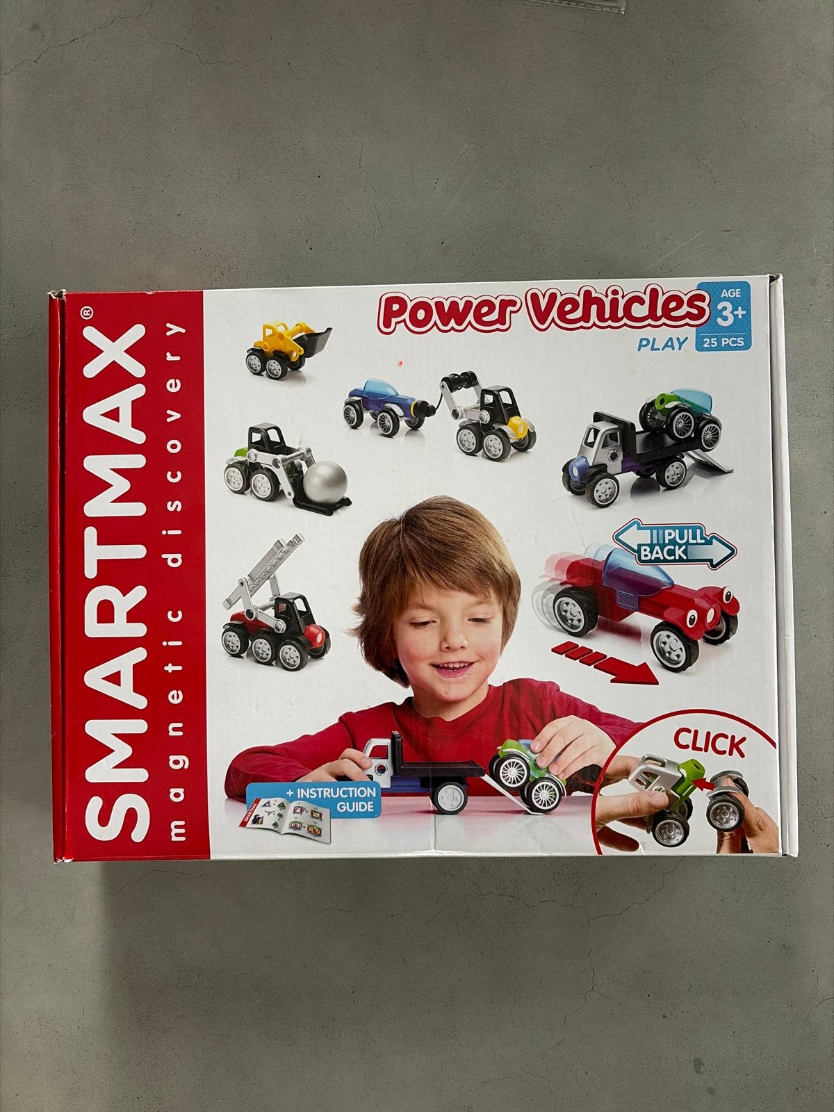 SmartMax Power Vehicles - Magnetisch Bouwspeelgoed, Ophalen, Zo goed als nieuw, Overige merken